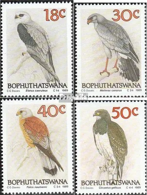 Produktbild von Briefmarken Bophuthatswana 1989 Mi 223-226 (kompl.Ausg.) FDC Greifvögel