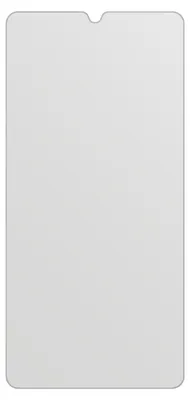 A screen protector for a smartphone.