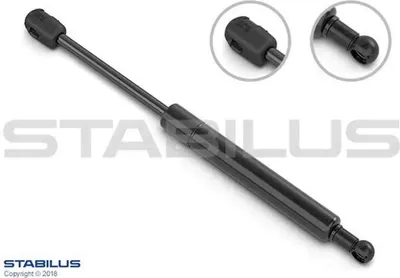 Produktbild von 2X Stabilus Heckklappendämpfer Gasfeder Heckklappe Kofferraum 024263