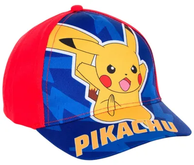 Produktbild von Basecap Pokémon Pikachu Rot 52 cm