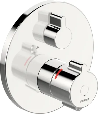 Zdjęcie produktu dla Hansa Clinica - Termostatyczna bateria podtynkowa do 2 urządzeń, chrom 88619085