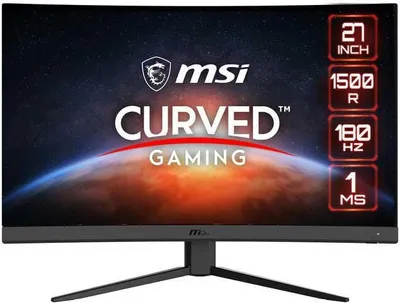 Obrázok produktu pre MSI G27C4 E3, 68,6 cm (27"), 1920 x 1080 px, Full HD, LCD, 1 ms, Čierna