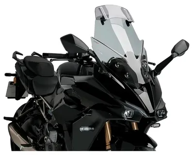 Produktbild von Puig 21343h Touring Deflector Suzuki Gsx-s10 Windschutzscheibe Silber Silber One Size