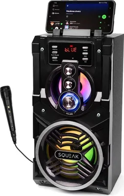 Obrázok produktu pre Prenosné reproduktory Bluetooth SQUEAK SQ1000 Black 20 W