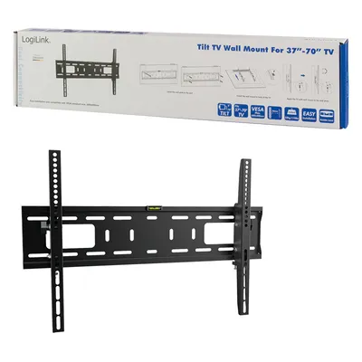 Produktbild von Logilink TV-Wandhalterung neig-10°/+5°, 37-70",max.50kg