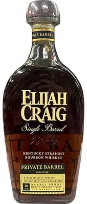 Produktbild von Bourbon Elijah Craig Private Barrel Proof 10YO 700 ml