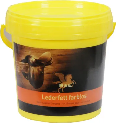 Produktbild von B & E Lederfett, 500 ml für Schuhe, Handtaschen, Sättel und alle Glattleder Arten