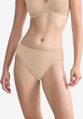 Produktbild von sloggi Damen Tai-Slip 3-Pack Pure Comfort Tai - SKIN - Größe M