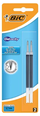 Produktbild von Náhradná náplň do gélového rollera BIC Gelocity čierna 2ks