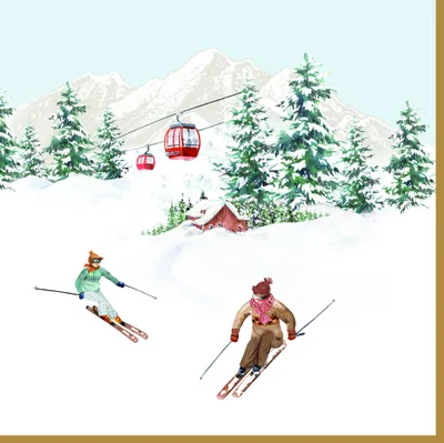 Obrázok produktu pre Papierové obrúsky Chalet