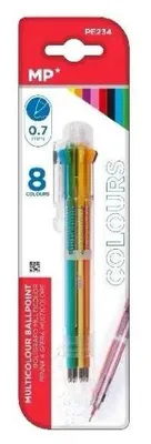 Immagine prodotto di Penna multicolore con otto ricariche da 0,7 mm