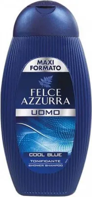 Produktbild von Felce Azzurra Cool Blue Shower Gel Shampoo for Men 13.53 Ounces