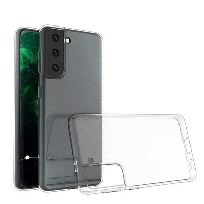 Produktbild von Ultra Clear 0.5mm Silikon Gel Handyhlle Schutzhlle fr Samsung Galaxy S21 5G transparent