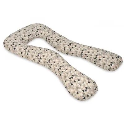 Image de Coussin multi-usage triangle beige