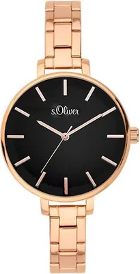 Produktbild von s.Oliver Designer Armbanduhr Damenuhr SO-3649-MQ