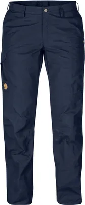 Produktbild von Fjällräven DA Karla Pro Trousers Curved Damen Trekkinghose ungefüttert Wanderhose dark navy NEU 38
