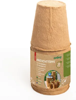 Produktbild von Romberg -Anzuchttöpfe 11 cm Rund 10 stk