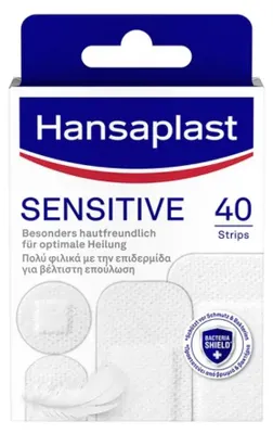 Produktbild von Hansaplast Sensitive Pflast.hypoallergen Strips 40 St