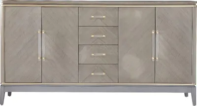 Produktbild von Design Kommode Kommoden Schrank Holz Anrichte Konsole Konsolen Möbel Schränke
