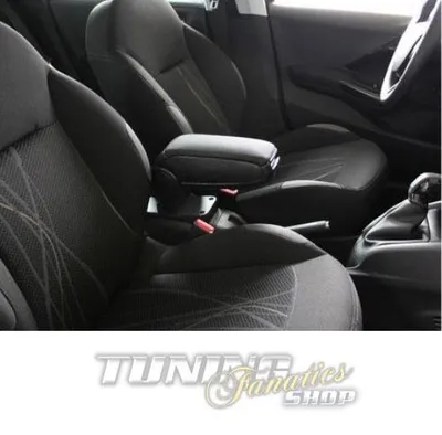 Productafbeelding van Armleuning, middenconsole, complete set voor Peugeot 208 vanaf 2012, 3/5 deuren