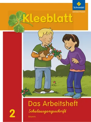 Produktbild von Kleeblatt. Das Sprachbuch 2. Arbeitsheft SAS (Schulausgangsschrift). Bayern
