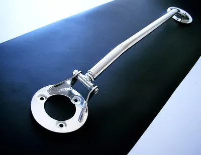 Aluminium Domstrebe poliert für BMW E36 3er nur 6 Zylinder 1990-2000