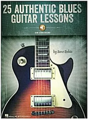 Produktbild von 25 Authentic Blues Guitar Lessons