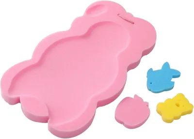 Productafbeelding van Antislipbadmat en badspons voor baby's