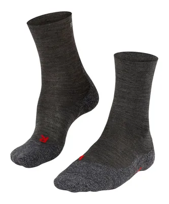 Obrázok produktu pre Dámske trekové ponožky FALKE TK2 Sensitive, farba asfaltová melírovaná, veľkosť 35–36