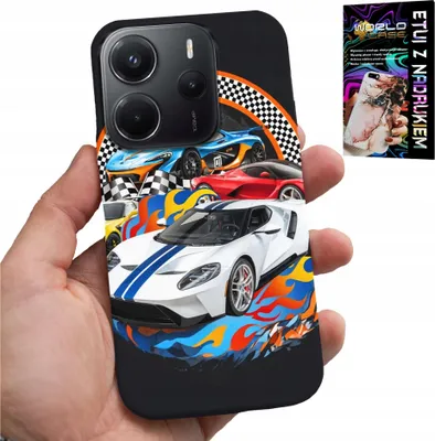 Produktbild von Gehäuse Für Xiaomi Note 14 4G - Sportwagen, Rennsportgehäuse + Glas