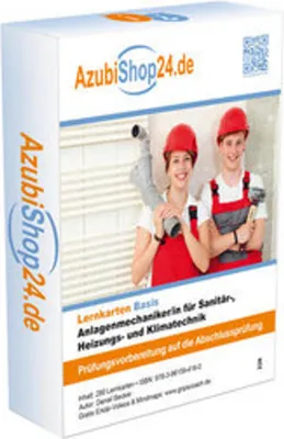 Produktbild von Lernkarten Anlagenmechaniker /in für Sanitär, Heizungs und Klimatechnik