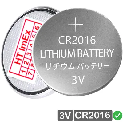 Produktbild von CR2016 Knopfzelle Batterien 3V / kompatibel für vielen elektronischen Geräten