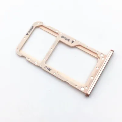 Image de Support pour carte SIM Huawei P20 Lite, rose / or rose, neuf