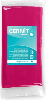 Image de Cernit Opaline Magenta Polymer Compound 500 g