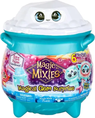 Obrázek produktu pro Moose Toys Magic Mixies Magical Gem Surprise, 5 rok/roky, Modrá, Vícebarevný, Plast