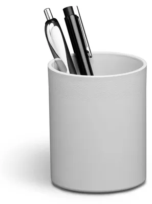 Produktbild von 6 ECO-Stifthalter, Blauer Engel , grau
