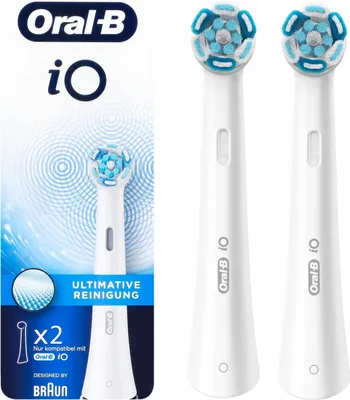 Produktbild von Oral-B iO Ultimative Reinigung 2er, 2 Stück(e), Weiß, 3 Monat( e), Oral-B, iO, 214 mm