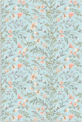 Produktbild von MuchoWow® Poster Vintage - Pflanzen - Blumen 120x180 cm - Kunstposter