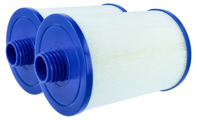 Produktbild von vhbw 2x Filterkartusche Ersatz für Unicel 6CH-940 für Pool - Ersatzfilter Blau Weiß