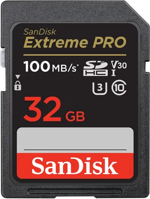 Immagine prodotto di SANDISK SDHC Extreme Pro 32GB 100MB/s UHS-I C10 V30 U3