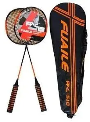 Produktbild von Badmintonraketen im Etui, 2 Stück