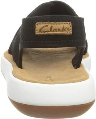 Produktbild von Clarks JEMSA DASH Damen Sandalette - Riemchen Sandalen schwarz Freizeit NEU