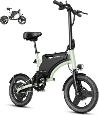 Produktbild von E-Bike JASION JC1 - 250W Akku 36V5.2AH 14 Zoll Reifen Mechanische Scheibenbremse - Grš¹n