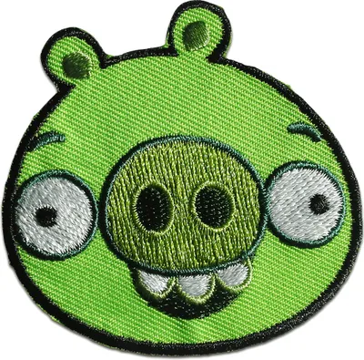 Produktbild von Angry Birds Comic Kinder - Aufnäher, Bügelbild, Aufbügler, Applikationen, Patches, Flicken, Zum Aufbügeln, Größe: 5,9 x 5,8 cm