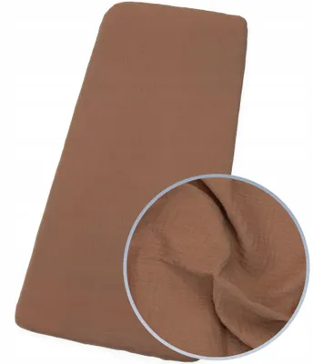 Produktbild von Kerstin Musselin Spannbetttuch mit Gummizug 50x83