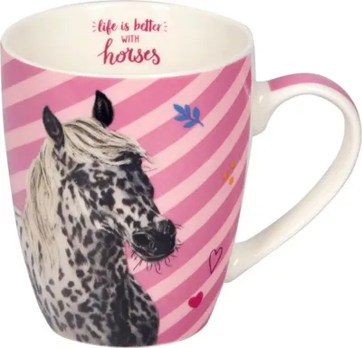 Produktbild von Coppenrath Verlag Porzellan-Tasse - Pferdefreunde