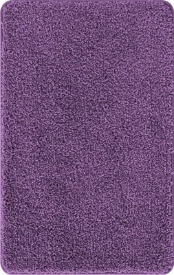 Produktbild von Möbel Badematte Rechteckig Lila 60x90 cm Polypropylen Rutschfest - Badematten 4019842