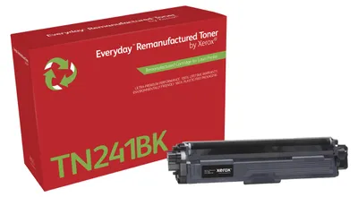 Produktbild von Everyday™ Schwarz wiederaufbereiteter Toner von , kompatibel mit Brother TN241BK, Standardkapazität, 2500 Seiten, Schwarz, 1 Stück(e)