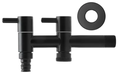 Produktbild von G1/2 verlängerter Waschmaschinen-Wasserhahn, Edelstahl-Wasserhahn für Mop-Pool