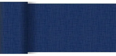 Produktbild von 6x Duni Dunicel®-Tischläufer 0,15 x 20 m Linnea Dark Blue